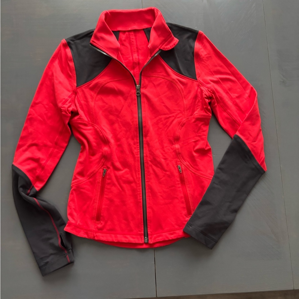 Vintage Lululemon Red and Grey Jacket